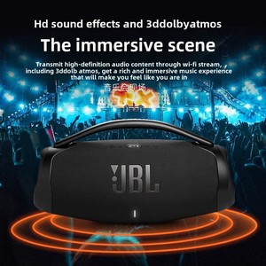 <span class=keywords><strong>Jbl</strong></span> Gốc <span class=keywords><strong>Bluetooth</strong></span> Loa Boombox3 Thế Hệ Wifi Phiên Bản Không Dây <span class=keywords><strong>Bluetooth</strong></span> Ngoài Trời Di Động Không Thấm Nước <span class=keywords><strong>Bluetooth</strong></span> Âm Thanh - Product Image 4
