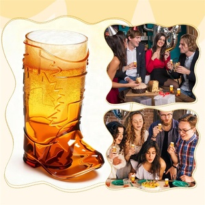 Verres à shot géants, un succès pour les fêtes sur le thème du Far <span class=keywords><strong>West</strong></span>, les fêtes à thème, les baby showers, les mariages, et les fêtes Wild <span class=keywords><strong>West</strong></span>, avec un design en forme de botte de cowboy - Product Image 3