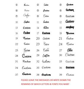 여성과 남성을 위한 유행 스테인레스 스틸 이름 플레이트 금도금 상자 체인 맞춤 DIY 보석 목걸이 - Product Image 6