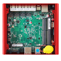 Mini PC Industrial Ddr4 Pfsense Intel Celeron 8Gb 4 Lan J4125 Sin Ventilador Linux Wins Win10 Win 11 Android 4G Wifi con Ranura para Tarjeta SIM