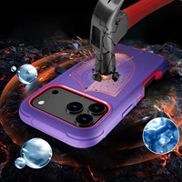 Accessoires de téléphone en gros : Coque de protection robuste avec clip pour iPhone 17 18 Pro Max