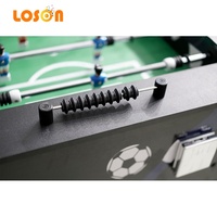 Grande Taille 8 Bâton Bonne Main de Football Sport Par Rapport À Baby-Foot Enfants En Bois Football Table pour Bar avec Porte-gobelets