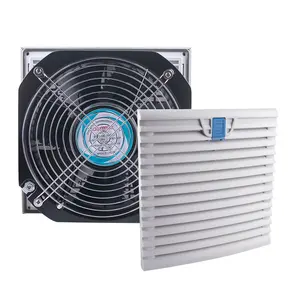 Dema Exhaust Ventilation Fan Filter Set Fk8825 24V Dc Cabinet Dust Proof Axial Cooling Fan Filter