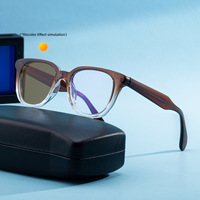 Nouvelles Lunettes de Soleil Photochromiques Carrées Tendance 2026 Style Européen et Américain pour Hommes – Monture en Acétate Élégante avec Broches – Protection UV400
