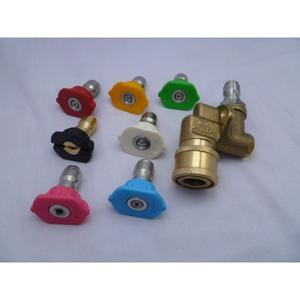 Buse de lavage de voiture haute pression à connexion rapide 1/4, rotation à trois positions, avec 7 buses en forme d'éventail, kit d'outils, connecteur - Product Image 3