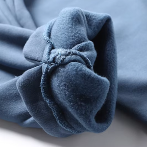 Pantalones con cordón para hombre con logotipo personalizado, pantalones de chándal de peso pesado con bolsillos, pantalones de chándal para correr de lana de algodón de invierno para hombre - Product Image 4