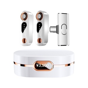 Micrófono Lavalier Inalámbrico Nuevo y en Oferta, Micrófono Pequeño para Grabación <span class=keywords><strong>de</strong></span> Video en Vivo con Teléfono Móvil, Vlog, Radio - Product Image 5