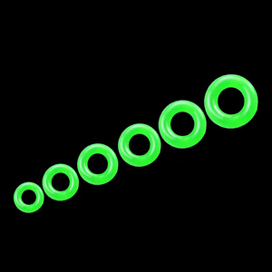 Fishing Rod Clip <b>Rings</b> Luminous Silicone Rod Stopper <b>O</b>-<b>ring</b> Fishing Accessories Night Fluorescent <b>O</b>-<b>ring</b> - Product Image 6