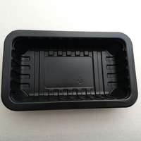 Barquette d'emballage jetable en plastique PP transparent pour biscuits, gâteaux, cookies, chocolat