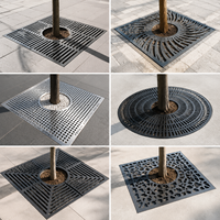 Produits vendus directement par le fabricant, grille de protection pour arbres en métal robuste pour extérieur et jardin, protection des racines, garantie 5 ans