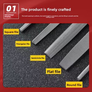 <span class=keywords><strong>Lima</strong></span> sin mango <span class=keywords><strong>de</strong></span> 6-16 pulgadas, plana, semicircular, triangular, cuadrada, <span class=keywords><strong>de</strong></span> dientes gruesos/medianos, <span class=keywords><strong>de</strong></span> acero 45, para carpintería - Product Image 2