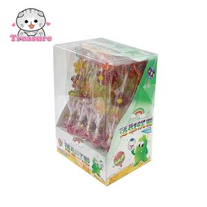 Caramelos de Navidad con forma de sandía, hamburguesa, corazón, cola y flores, brochetas de frutas masticables, caramelos con forma de frutas - Product Image 6