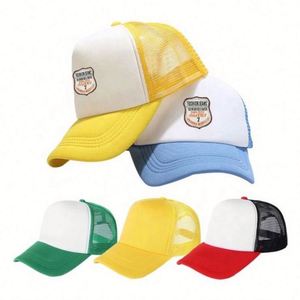 Custom Embroidery <b>Patch</b> Logo Richardson 112 Polyester 6 Panel Sports Mesh Trucker Hats Gorras Mesh Blank Snapback Caps - Product Image 6