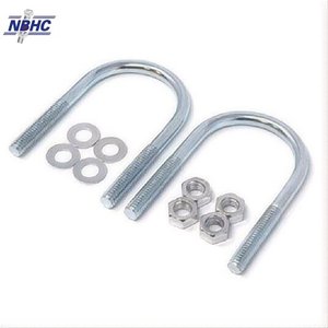 Pernos en U Cuadrados de Grado Industrial, Clase 10.9 y 12.9, Acabado de Óxido Negro, Acero al Carbono, Titanio, Tamaños Personalizados <span class=keywords><strong>M10</strong></span>-M36 - Product Image 6