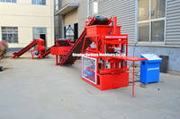Presse automatique briques écologiques à emboîtement machines à mouler les blocs de terre comprimée presse à terre DF2-10 machine à briques
