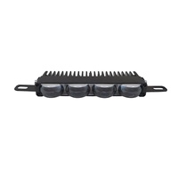 Luces Auxiliares Externas para Automóvil de 4 Lentes, Luces LED para Parrilla, Luces Antiniebla para Conducción, Luces de Trabajo para Vehículos Todoterreno, Camiones y SUV