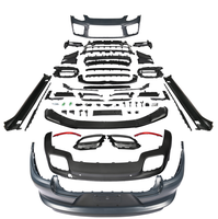 Kit carrosserie pour Porsche Panamera 971.1 2017-2020 Facelift vers 971.2 2023 style Turbo S avec calandre, capot, pare-chocs, Plug and Play