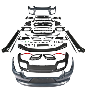 Kit carrosserie pour <span class=keywords><strong>Porsche</strong></span> <span class=keywords><strong>Panamera</strong></span> 971.1 2017-2020 Facelift vers 971.2 <span class=keywords><strong>2023</strong></span> style <span class=keywords><strong>Turbo</strong></span> <span class=keywords><strong>S</strong></span> avec calandre, capot, pare-chocs, Plug and Play - Product Image 6