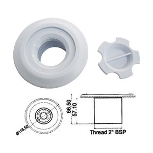 Svadon <span class=keywords><strong>Buse</strong></span> d'aspiration métrique/impériale de 2 pouces <span class=keywords><strong>Buse</strong></span> d'aspiration d'eau pour raccord de <span class=keywords><strong>piscine</strong></span> - Product Image 2