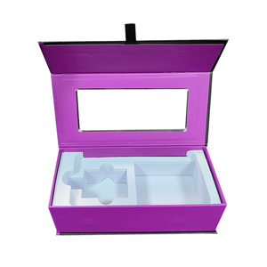 定制印刷标志硬纸板磁铁盒电源银行充电器电缆包装包装盒豪华磁性礼品盒 - Product Image 1