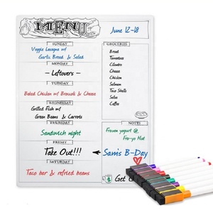 Almohadilla magnética para nevera, tablero blanco de escritura, impermeable, borrado en seco - Product Image 1