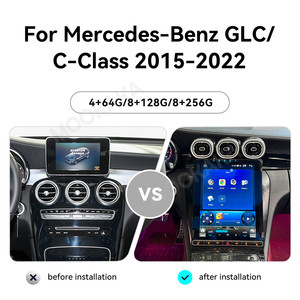 มูคาคา จอไร้สาย CarPlay ขนาด 12.1 นิ้ว ระบบ Android 15 สำหรับรถยนต์ <span class=keywords><strong>Mercedes</strong></span> Benz GLC C ปี 2015-2022 เครื่องเสียงติดรถยนต์ จอ Carplay อัตโนมัติ รองรับ 4G - Product Image 2