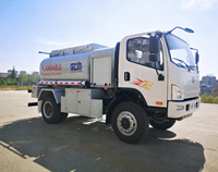 Camion-citerne FAW 4x4 10CBM Diesel/Essence/Gasoline tout-terrain avec distributeur – Véhicule de ravitaillement mobile – Prix usine