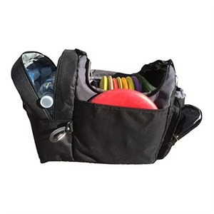 Sac de golf pour frisbee BSCI avec compartiment isotherme et rembourrage supplémentaire, sangle confortable, imperméable, personnalisable, capacité de 12 à 15 disques et 6 - Product Image 3