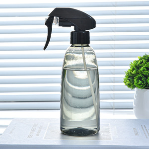 Manual Sprayer Plastic Trigger Gun Press Type Home Gardening Watering Can Mist Sprayer Gray Bright Yellow - Product Image 4