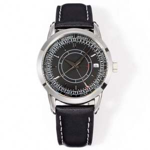 Reloj de Diseño de Lujo de Primera Categoría - Movimiento Automático 330 - Caja de Acero Inoxidable de 40 mm - Correa de 22 mm - Esfera con Agujas - Edición Limitada - Zafiro - Product Image 1