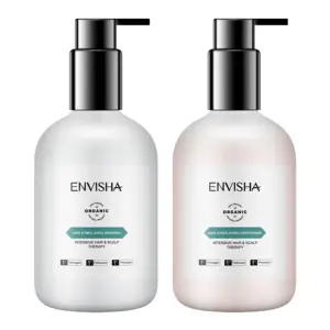 Aangepaste Luxe Olieachtige Haaruitval Organisch Sulfaat Gratis Private Label Haargroei Shampoo En Conditioner