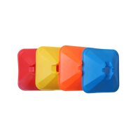 Disques de signalisation plats en PE écologiques et durables pour l'agilité, personnalisables (logo, couleur, taille) pour l'entraînement aux obstacles - Vente en gros