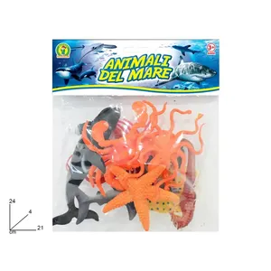 ชุดของเล่นสัตว์ทะเล 24x21 ซม. สำหรับเด็กอายุ 3 ปีขึ้นไป - Product Image 2