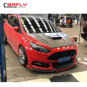 บังโคลนคาร์บอนไฟเบอร์แบบมีช่องระบายอากาศ รุ่นอัพเกรด CFRP ผลิตตามสั่ง สำหรับรถฟอร์ด โฟกัส 2015-2018 RS <span class=keywords><strong>ST</strong></span> - Product Image 5