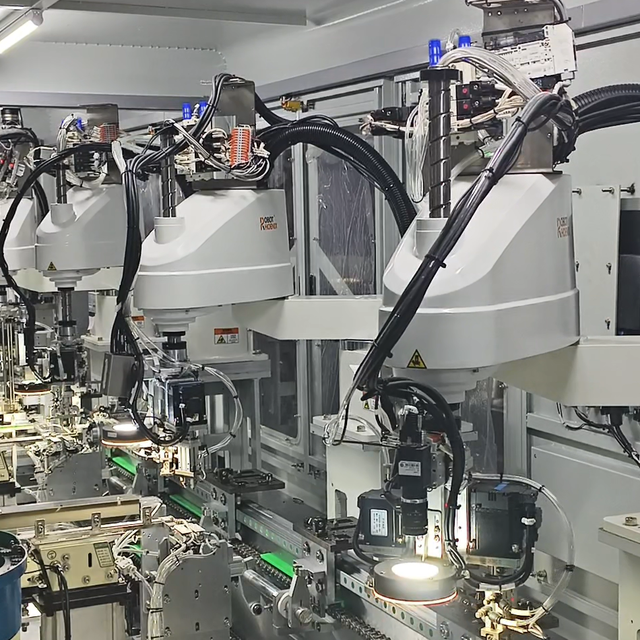 High Speed Robotic Arm Scara Robot with Industrial Vision System and Servo Motor