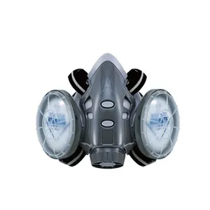 PPE PLUS-respirateur demi-visage réutilisable, produit chimique, masque Anti-poussière à gaz de Construction industrielle