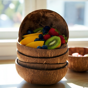 Bol en noix de coco artisanal fait à la main au Vietnam, petit naturel fabriqué à la main de haute qualité et à bon prix, de ml - Product Image 1