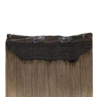Vente en gros de cheveux européens pour Halo trame pour extensions mode blonde brune armure de cheveux humains