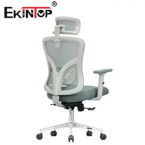 Sinonis Chaise élévatrice de direction moderne Appui-tête réglable en maille ergonomique pivotante en tissu rotatif confortable pour la maison ou l'école - Product Image 3