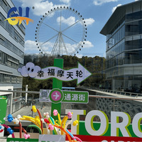 Rueda de la Fortuna Gigante de 88 Metros de Altura, Líder en la Industria, Fabricada en China, para Venta en Parques Temáticos Gigantes al Aire Libre