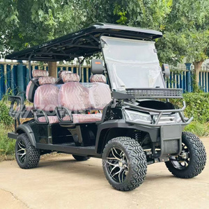 Voiturette de golf électrique multi-usages 6 places, batterie lithium 72V, idéale pour les centres de villégiature, les plages, les parcs, les villas et les terrains de golf - Product Image 4