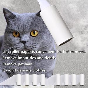 Rouleau adhésif parfumé efficace pour éliminer les poils et fibres d'animaux – Outil pratique pour la maison et la voiture - Product Image 6