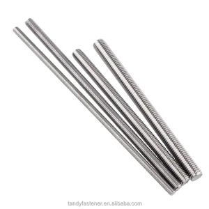 Batang siap pakai, M8 m10 m12 a193 b7 baja tahan karat 316 perunggu batang semua berulir - Product Image 1