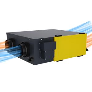 Récupérateur de chaleur HVAC ERV HRV 250m3/H, VMC double flux, centrifuge, filtre flexible, pour entrepôt, hôpital, atelier - Product Image 1