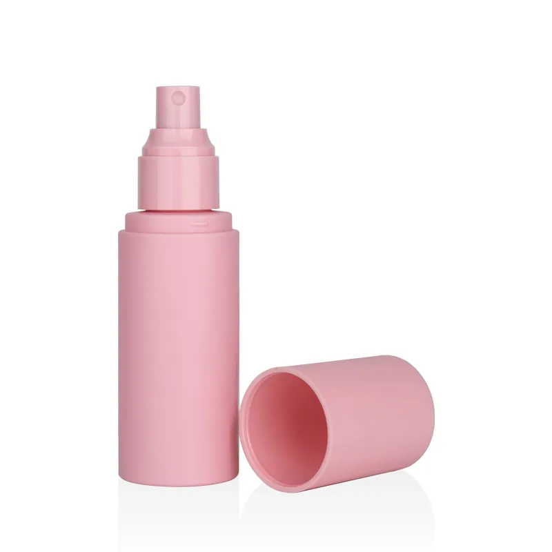 100ml 120ml 130ml 150ml 200ml alle matt gefrostete rosa Plastiks prüh flaschen Verpackung