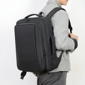 Custom 2025 New Multifunctional Computer <b>Backpack</b> <b>Waterproof</b> Usb Charging Pet Polyester Expandable Business <b>Backpack</b> - Product Image 2