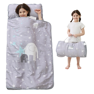 Sac de couchage pour garderie, tapis de sieste en microfibre durable pour les garçons et les filles - Product Image 3