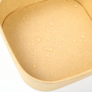 Emballage de livraison à emporter <span class=keywords><strong>pour</strong></span> restaurant, imprimé sur mesure, biodégradable, boîte à lunch en papier kraft jetable <span class=keywords><strong>pour</strong></span> salade ou <span class=keywords><strong>poulet</strong></span> rôti - Product Image 6