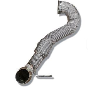 Sistema de Escape AsiaLink V177 W177 <span class=keywords><strong>A220</strong></span>/A250/A35 AMG / C118 CLA220/CLA250/CLA35 AMG, Tubo de Escape Individual de Acero Inoxidable - Product Image 2