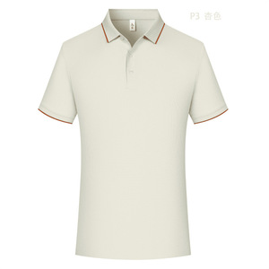 Polo Negro de Secado Rápido, Color Sólido, Poliéster, para Uso Diario en Verano - Product Image 2